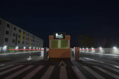 Parking auto aeroport Otopeni reflectorizata-reflectorizata